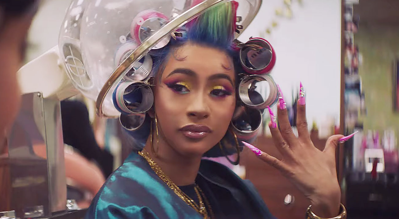 Cardi B Reebok Commercial Magic Nails Feature