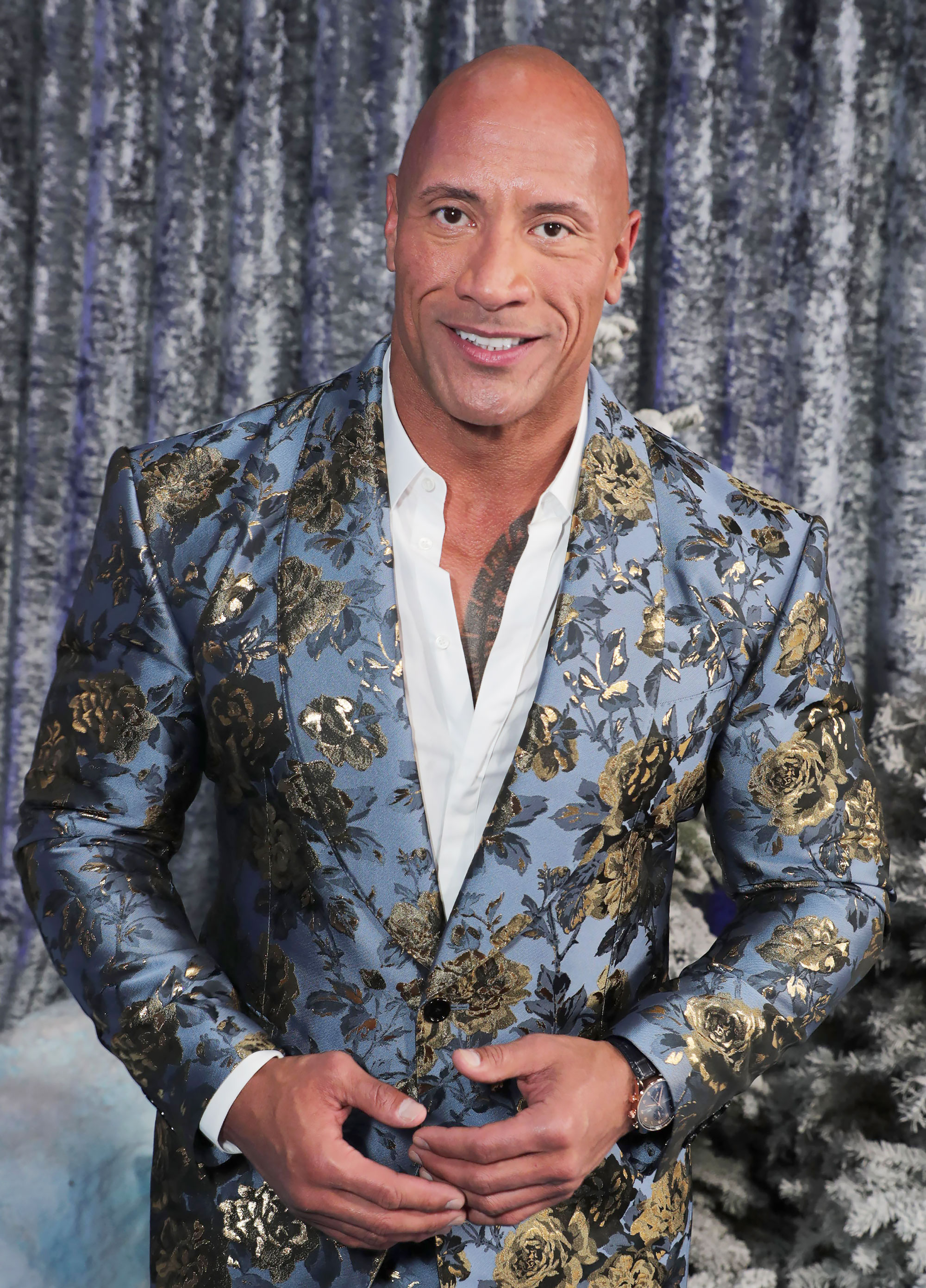 The Rock's Pre-Shower Ritual Is Too Cute We Can Hardly Handle It
