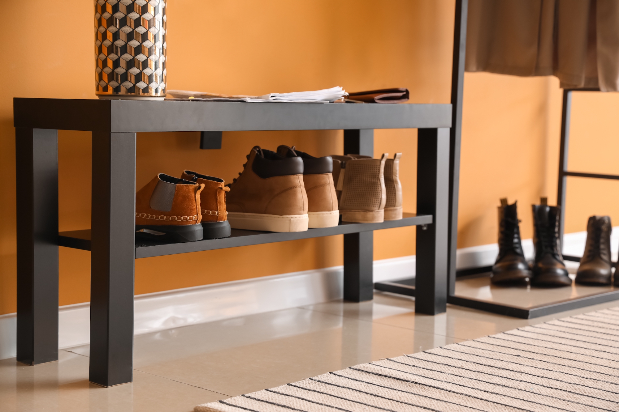 Shoe-Rack-Stock-Photo