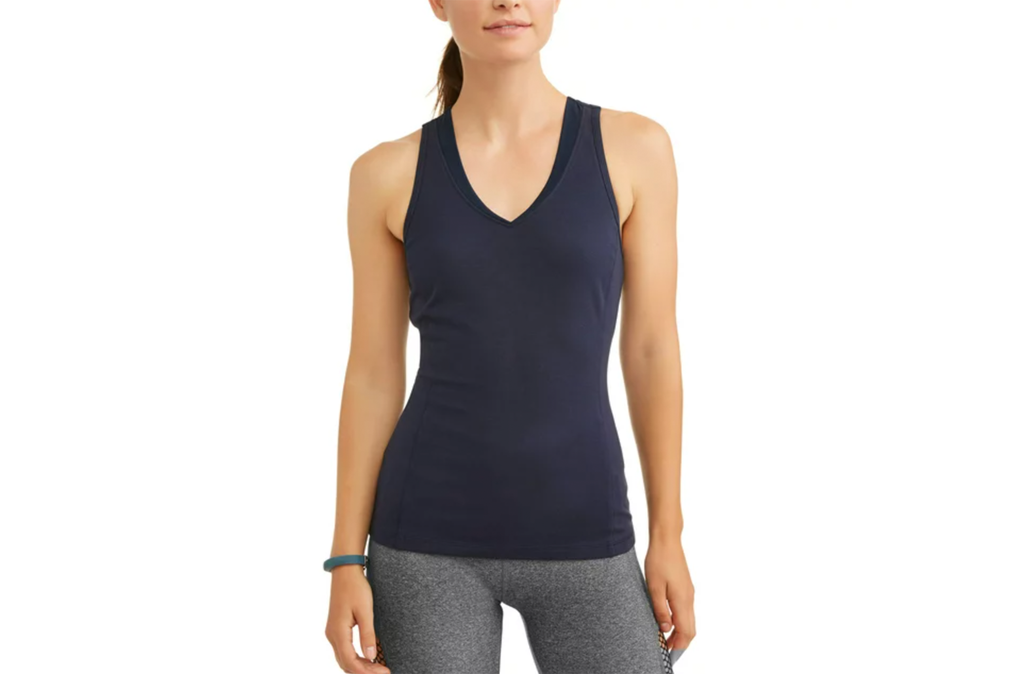 Athletic Works Women's V-Neck Racerback Tank
